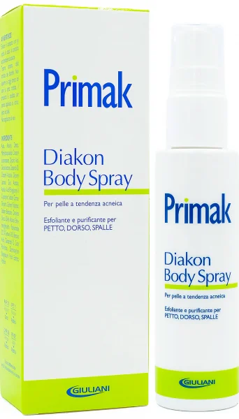Спрей для кожи с акне на спине, груди, плечах / Primak Diakon Body Spray / Biogena купить
