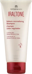 Шампунь себорегулюючий для жирної шкіри голови / Iraltone Saboregulating Shampoo / Cantabria labs