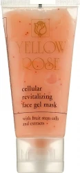 Гель-маска клеточная тонизирующая / Cellular revitalizing face gel mask / Yellow Rose