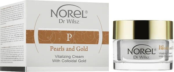 Оздоровительный крем с коллоидным золотом / Pearls and Gold – Revitalizing cream with colloidal gold / Norel купить