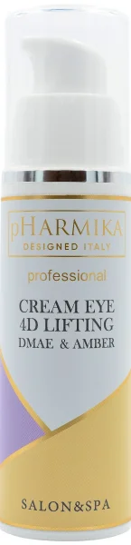 Крем под глаза 4 Д лифтинг DМАЕ и янтарной кислотой / Eye cream 4 D lifting DМАЕ & AMBER / pHarmika