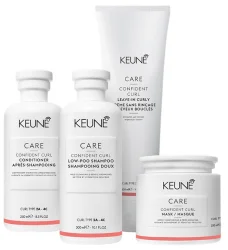 Набір KEUNE CARE CONFIDENT CURL: Догляд для Пружних Локонів 3A-4A / Keune
