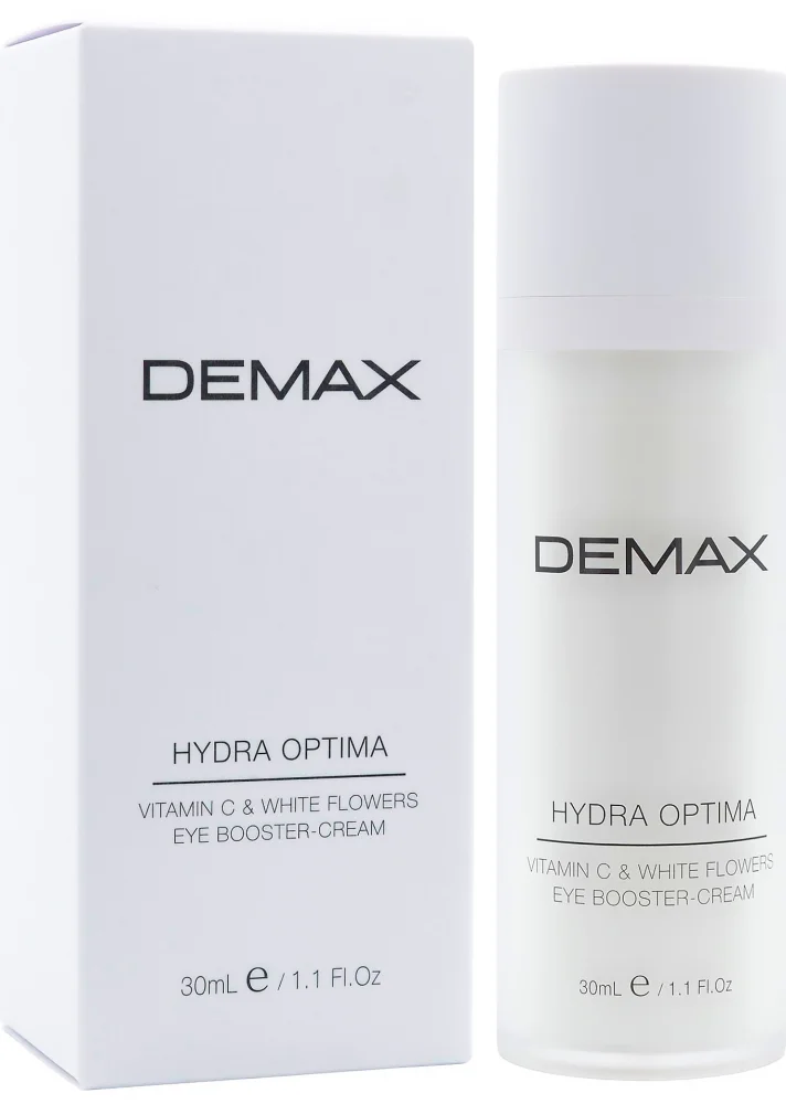 Крем для зони навколо очей "Вітамін C та білі квіти" / Hydra Optima Vital Eye Cream C & White Flowers / Demax