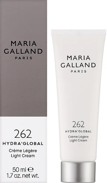 Легкий зволожуючий крем для жирної шкіри / 262 Hydra’Global Light Cream / Maria Galland Paris