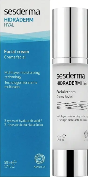 Увлажняющий крем для лица / HIDRADERM HYAL FACIAL CREAM / Sesderma
