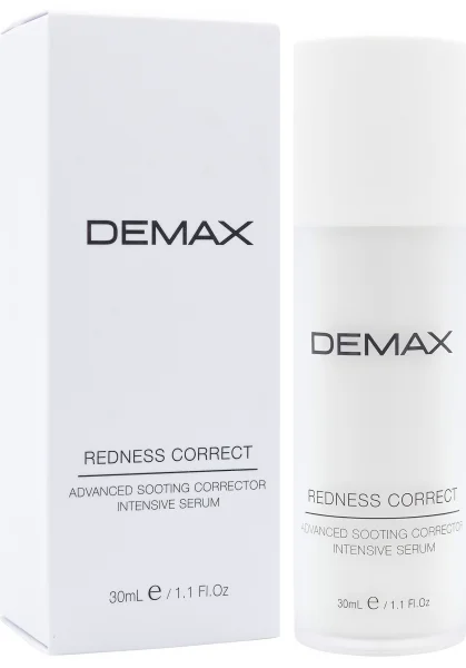 Сыворотка-корректор для сухой, чувствительной и куперозной кожи / Anti-Couperose Anti-Redness Serum Intensive Refine / Demax купить