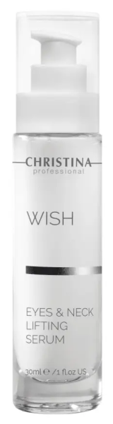 Лифтинг-сыворотка для кожи вокруг глаз и шеи / Wish / CHRISTINA