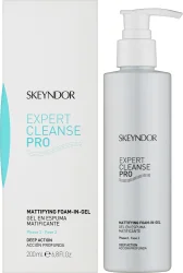 Матуючий гель, що піняється, для очищення / Expert Cleanse Pro – Mattifying Foam Gel / Skeyndor купить