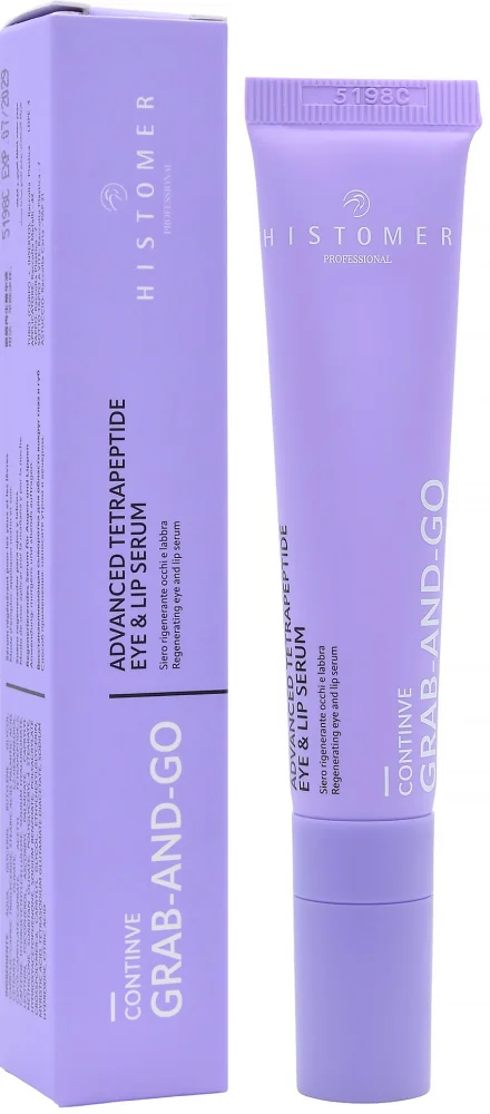 Сироватка ADVANCED TETRAPEPTIDE для зони очей та навколо губ / Advanced Tetrapeptide Eye & Lip Serum / Histomer