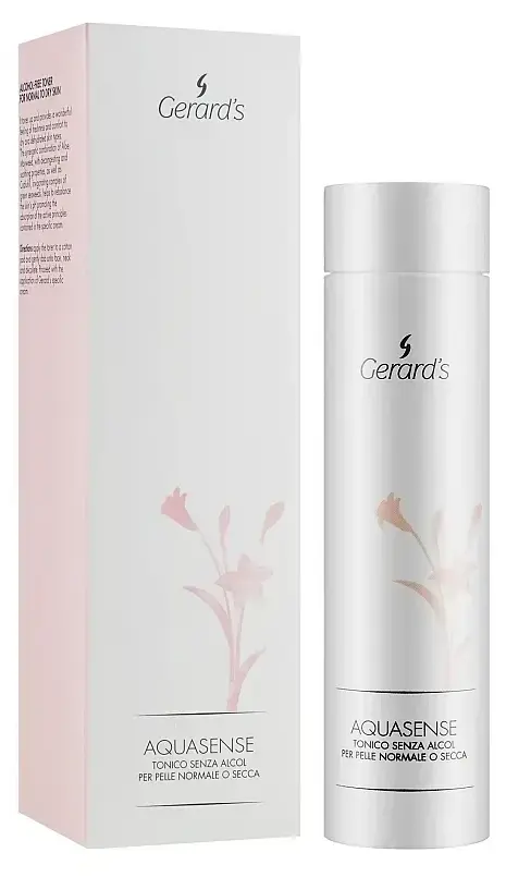 Тонік для нормальної та сухої шкіри / AQUASENSE TONER / Gerard's