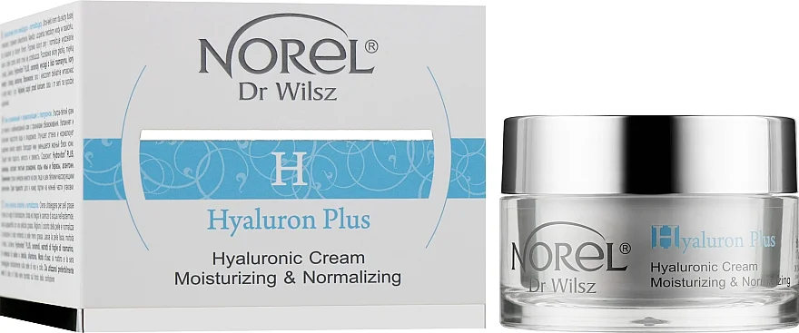 Зволожуючий та нормалізуючий гіалуроновий крем / Hualuron Cream Moisturizing and Normalizing / Norel
