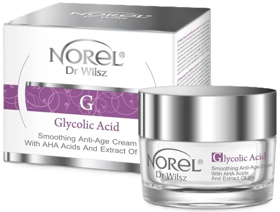 Бархатный крем для зрелой кожи / Glicolic Acid Smoothing Anti-Wrinkle Cream / Norel