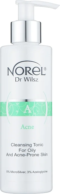 Очищаючий тонік для жирної та схильної до акне шкіри / Cleansing tonic for oily and acne-prone skin / Norel