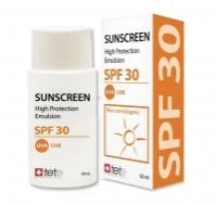 Сонцезахисна емульсія SPF30 / Sun protection emulsion SPF30 / Tete