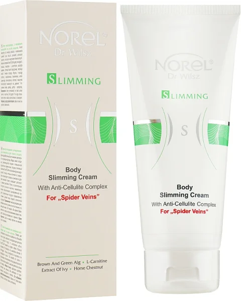 Крем для похудения с антицеллюлитным комплексом / Body slimming cream with anti-cellulite complex for “spider veins” / Norel купить
