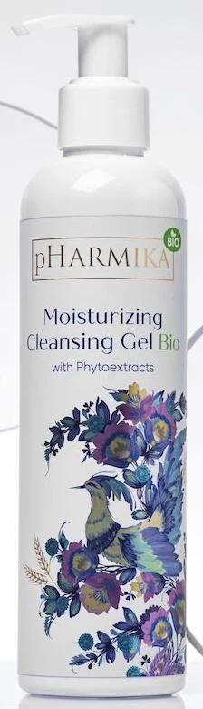 Зволожуючий біогель для вмивання з фітоекстрактами / Moisturizing cleansing biogel with medical extracts / pHarmika