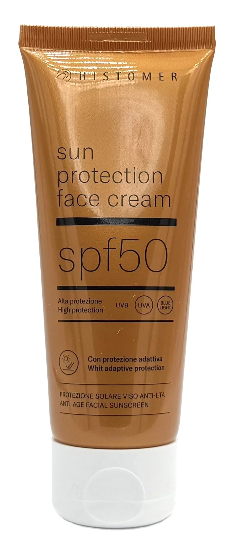 Крем солнцезащитный SPF 50 для лица с антиэйдж эффектом / Sun