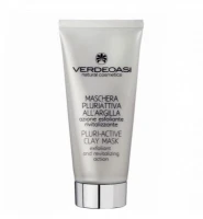 Очищаюча маска на основі глини / Pluri-Active Clay Mask exfoliant and revitalizing action / Verdeoasi