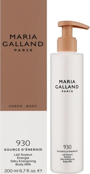 Легкое шелковистое тонизирующее молочко для тела / 930 Silky Energizing Body Milk / Maria Galland Paris
