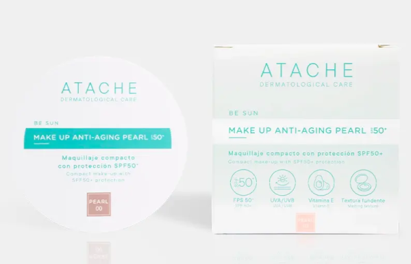 Антивозрастной тонирующий кушон SPF50 / MAKE UP ANTIAGING SPF50+ / Atache купить
