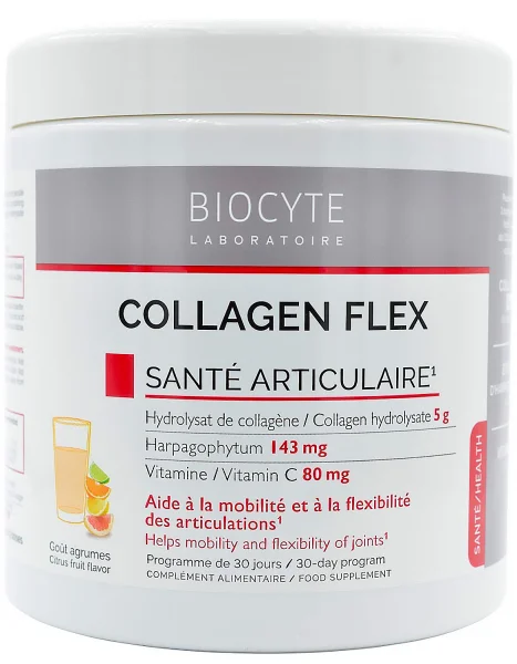 Коллаген, способствует оздоровлению суставов / Collagen Flex / Biocyte купить