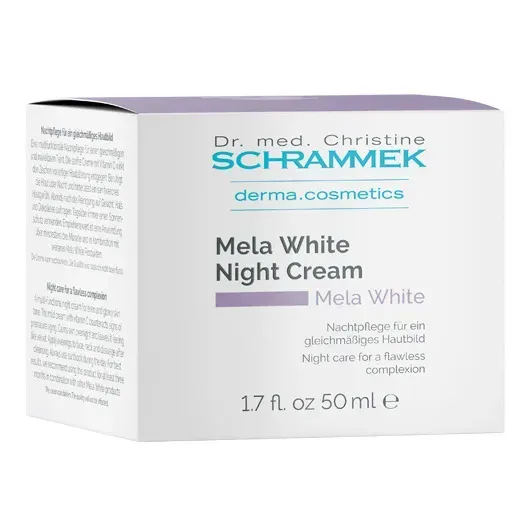 Нічний крем для лікування гіперпігментації / Mela White Night Cream / Dr. Schrammek купить
