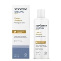 Відновлюючий шампунь з кератином / SESKAVEL REPAIR KERATIN Shampoo / Sesderma