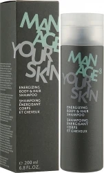 Шампунь для тіла та волосся / ENERGIZING BODY AND HAIR SHAMPOO / Dr. Spiller