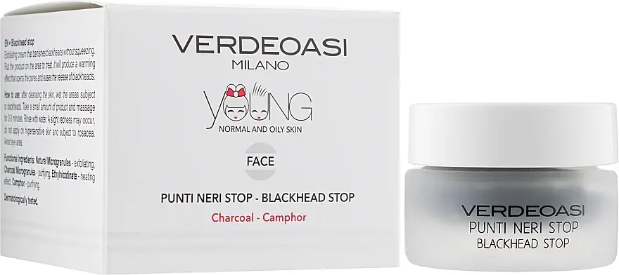 Очищаючий скраб від чорних крапок / Punti Neri Stop-Blackhead Stop / Verdeoasi