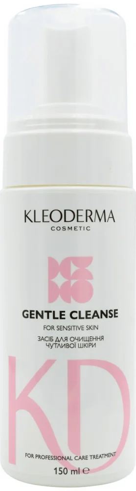 Піна для очищення чутливої шкіри / Means To Cleans Sensitive Skin / KleoDerma