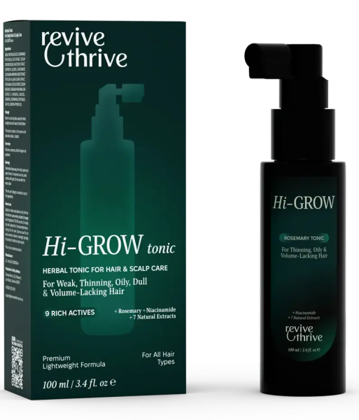 Hi-GROW - тоник-активатор для волос / Revive & Thrive