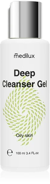 Очищаючий гель для жирної шкіри / Oily Skin Deep Cleanser Gel / Medilux купить