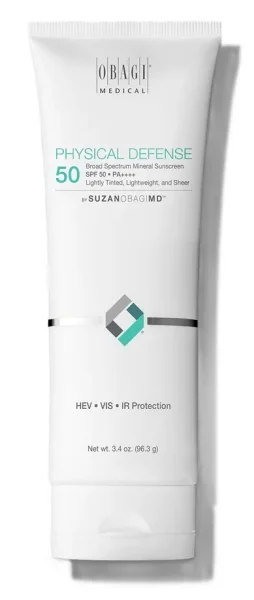Минеральный солнцезащитный крем / SUZANOBAGIMD Physical Defence SPF50 / Obagi Medical