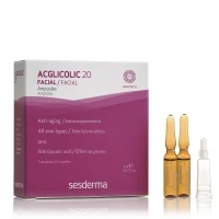 Омолоджуюча сироватка / ACGLICOLIC 20 ANTI-AGING MOISTURIZING AMPOULES / Sesderma