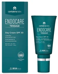 Дневной крем для нормальной и сухой кожи лица / Endocare Tensage Day Cream SPF 30 / Cantabria Labs