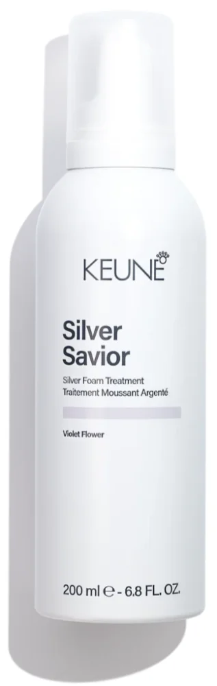 Незмивна пінка для волосся "Срібний блиск" / NEW Silver Savior Treatment / Keune