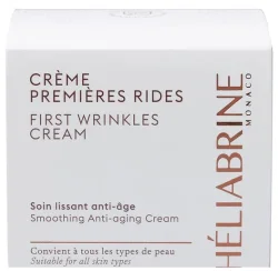 Омолаживающий крем для борьбы с морщинами / FIRST WRINKLE CREAM / Heliabrine