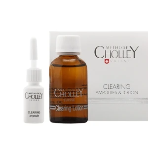Відбілюючі ампули і лосьйон / Clearing Ampoules – Intense Whitening and Anti-Spot Action / Methode Cholley