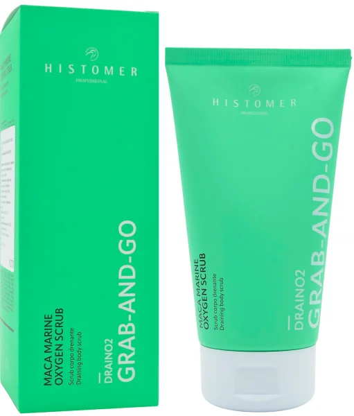 Дренажный скраб для тела / Maca marine oxygen scrub / Histomer
