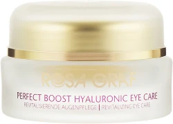 Денний крем із гіалуроновою кислотою навколо очей / Perfect boost hyaluronic eye care / Rosa Graf