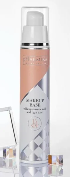 База под макияж с гиалуроновой кислотой и легким тоном SPF 15 / MAKEUP BASE with hyaluronic acid and light tone /