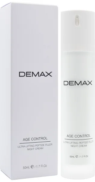 Ночной заполняющий лифтинг-крем с пептидами / Age Control Ultra-Lifting Night Cream Peptide Peptide Filler / Demax