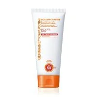 Эмульсия солнцезащитная с высокой степенью защиты SPF50 / Golden Caresse High Protection and Comfort Fluid  Emulsion SPF 50+ / Germaine de capuccini