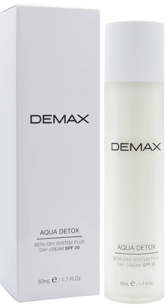 Денний крем Аква детокс SPF20 / Aqua Detox Day Cream SPF20 / Demax