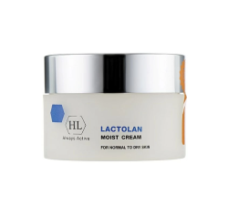 Зволожуючий крем для сухої шкіри з біокомплексом / LACTOLAN MOIST CREAM for dry skin / Holy Land