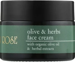 Увлажняющий и питательный крем с органическим маслом листьев оливы / Olive & Herbs Cream / Yellow Rose
