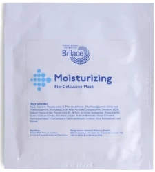 Зволожувальна біоцелюлозна маска / Moisturizing Bio-Cellulose Mask / Brilace