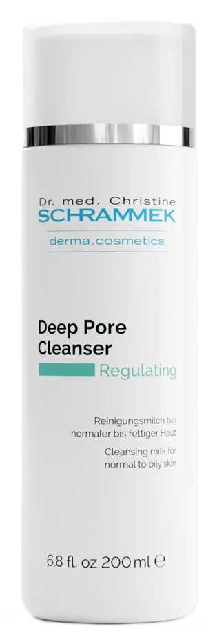Очищувальне молочко для нормальної та жирної шкіри / Deep Pore Cleanser / Dr. Schrammek