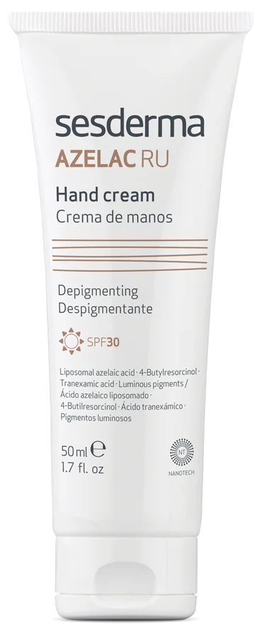 Крем для рук депігментуючий /  SPF 30 Sesderma Azelac Ru Hand Cream / Sesderma