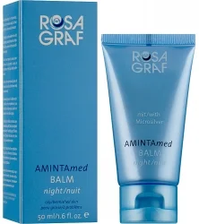 Ночной крем с микросеребром / AMINTA med BALM night with Microsilver / Rosa Graf